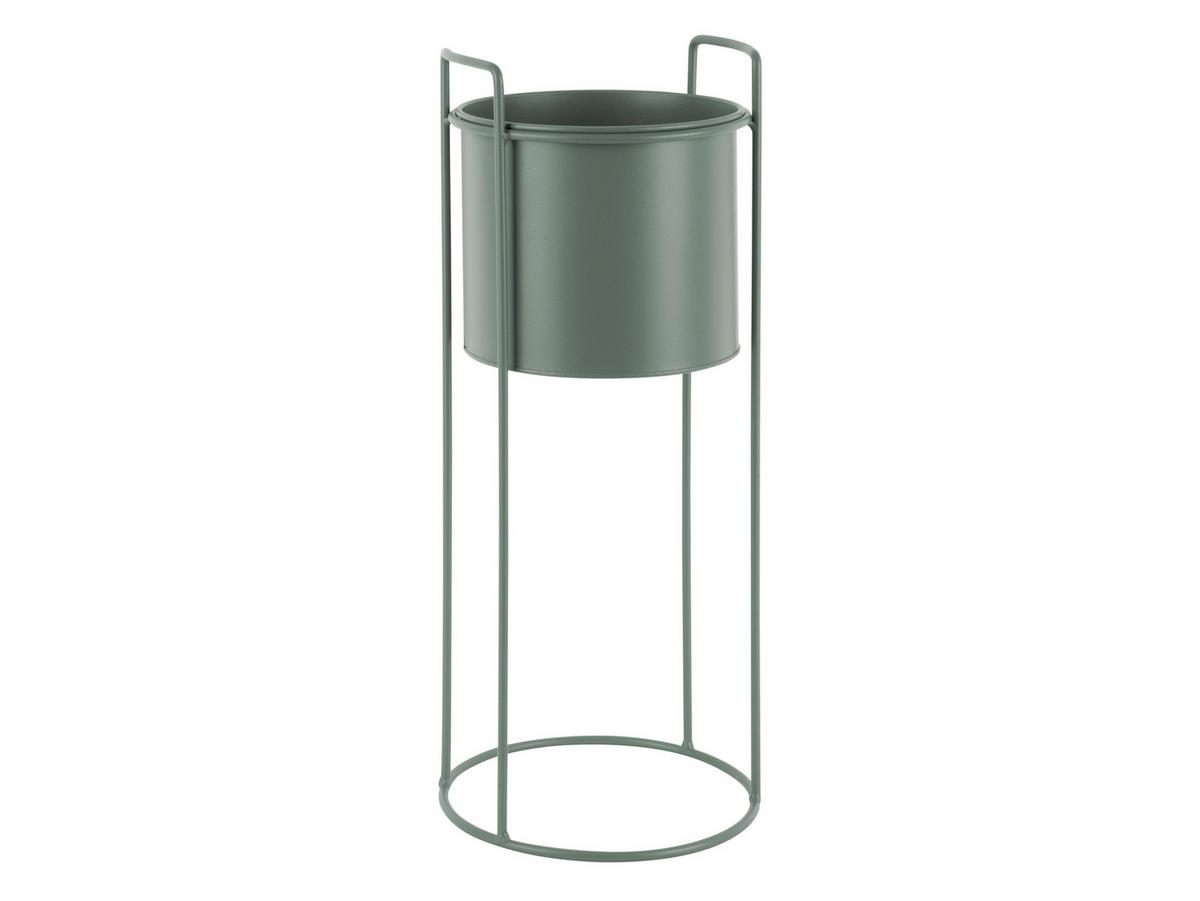 ZESTAW OSŁONEK NA DONICZKI PT3698GR - zielony, Konventionell, metal - Present Time