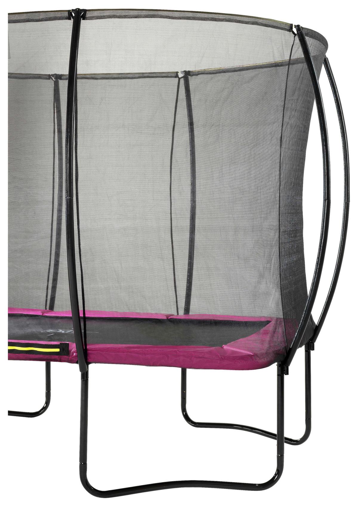 Trampolin Exit Silhouette, 214x305cm - pink, Konvencionalno, kovina (214/262/305cm) - EXIT Toys