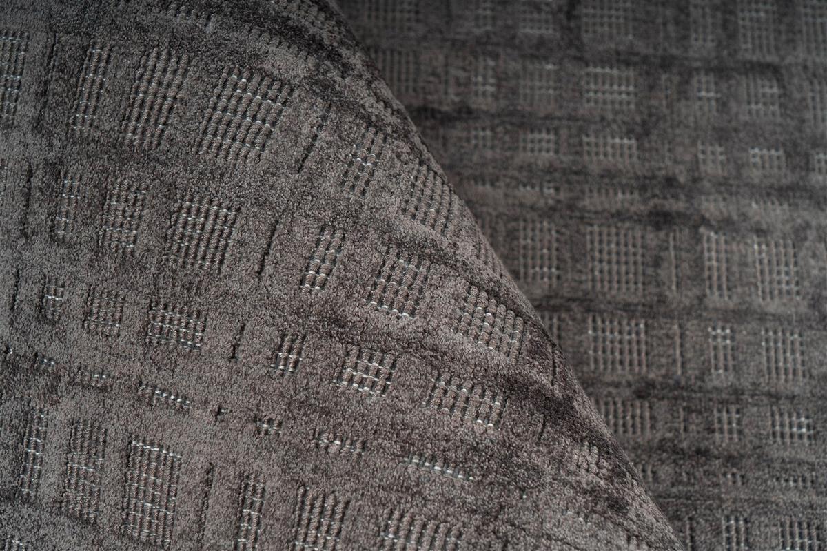 FLACHWEBETEPPICH KARMA 125 ANTHRAZIT 160 X 230 - Anthrazit, Basics, Textil (160/230cm) - Kayoom