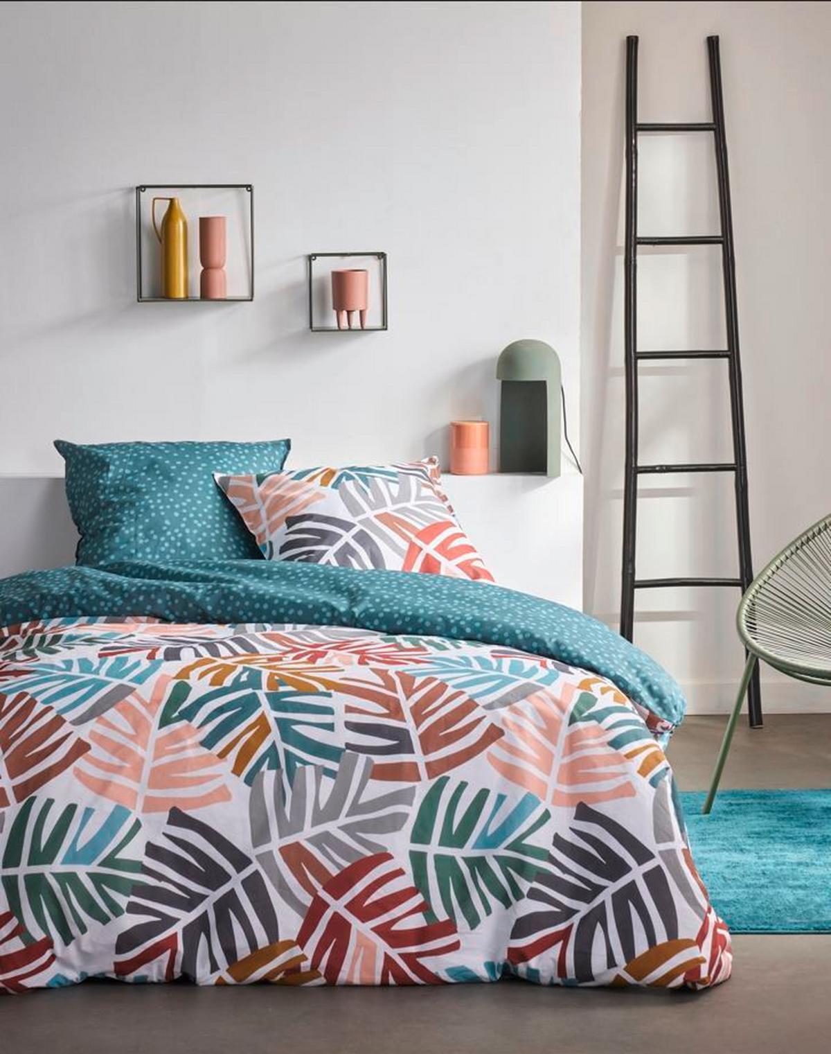 Lenjerie de pat Deep Green cca. 200x220/2x50x70 cm - Modern, textil (200/220cm)