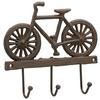 KROKLIST BIKE -SB- - brun, Romantik / Lanthus, metall (20/20/3cm) - Mömax