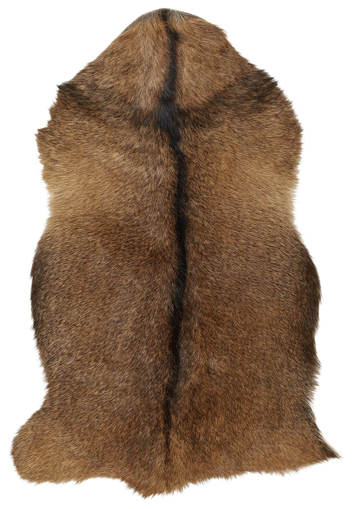Kecskebőr Heidi 80/50 - natúr színű/barna, szőrme (80/50cm) - Modern Living
