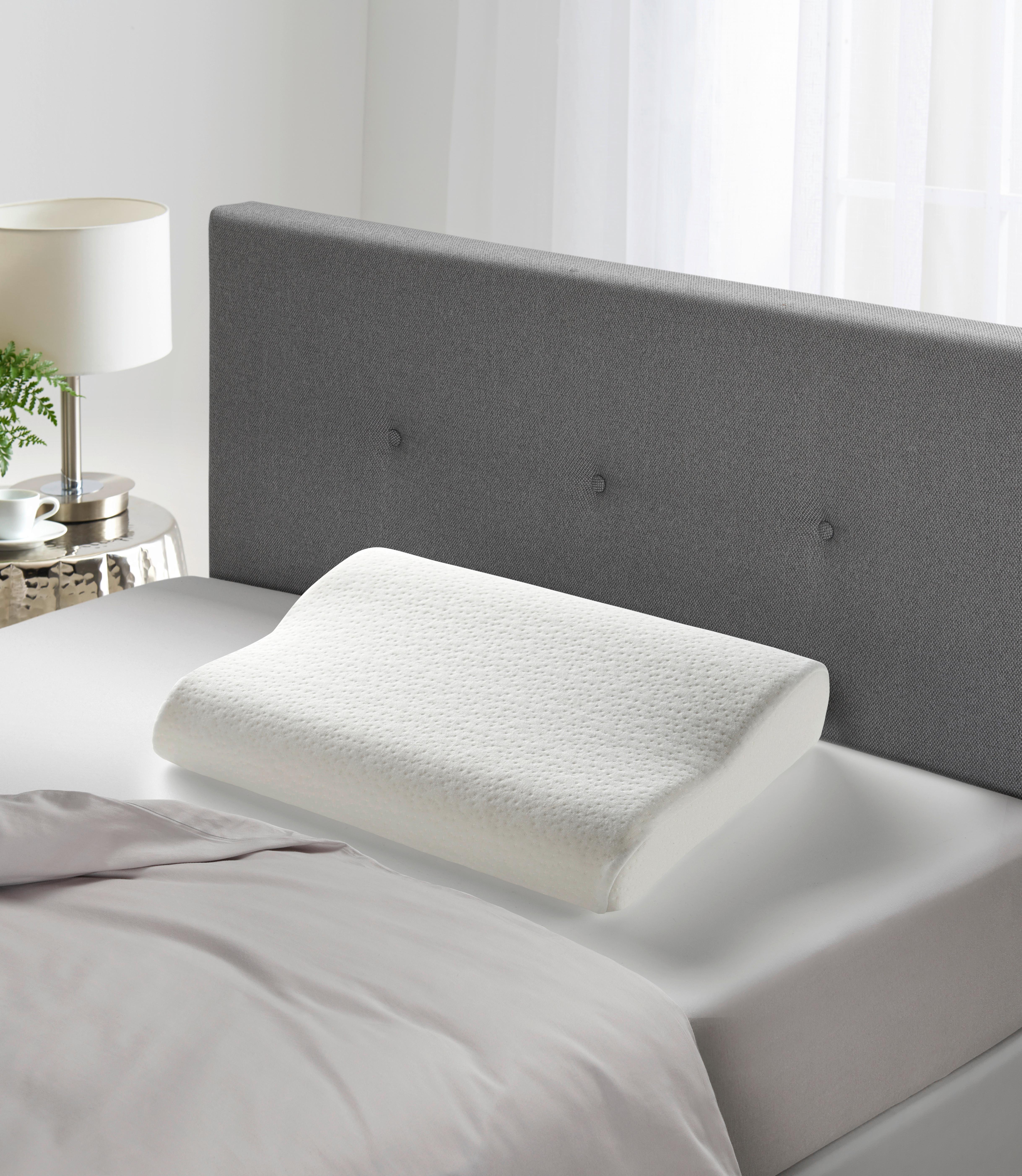 NACKKUDDE JULIA -BASED- - vit, textil (47/30/7-10cm) - Based