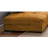 HOEKSOFA ALVITO - Donkergroen/Cognac, Design, Hout/Textiel (202/298cm) - P & B