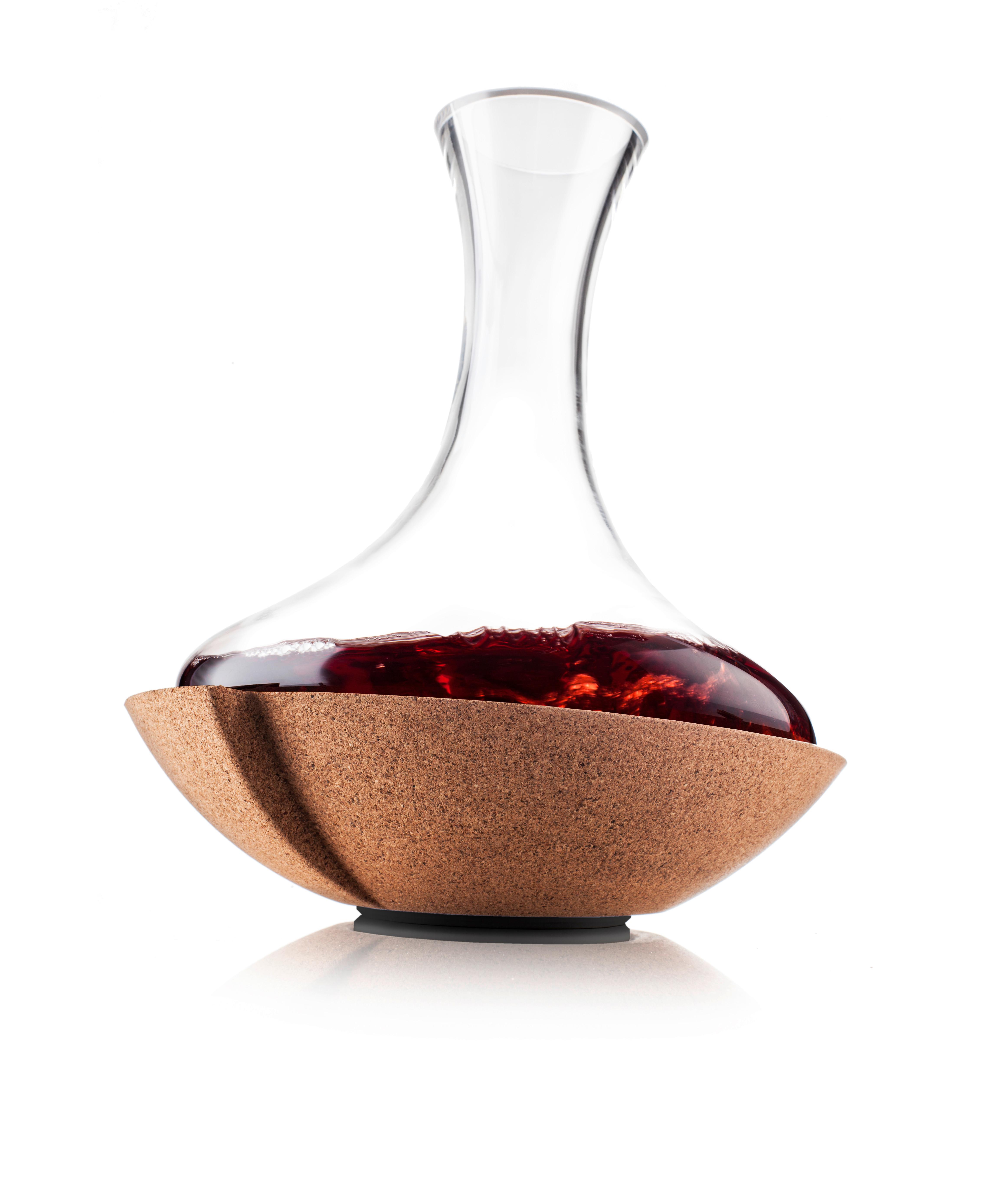 Dekanter Klar - Klar, Basics, Glas/Holz (28/23/26.3cm) - Vacu Vin