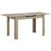 UTDRAGBART BORD ANDORRA - ek Artisan, Modern, trämaterial (120-150/70/75cm) - Mömax