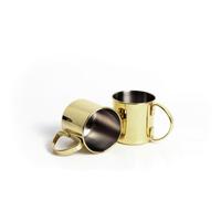 Set Lončkov Echtwerk, Zlata, 2 Kos - zlate barve, Basics, kovina (13,7/8,9/9cm) - Echtwerk