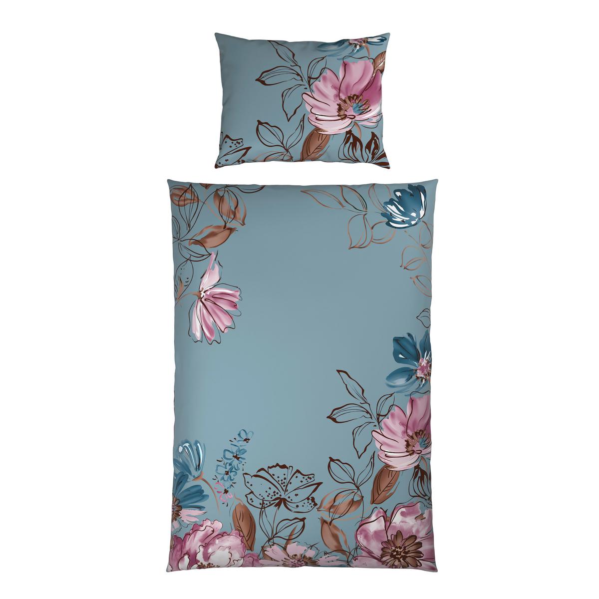 Posteljnina Toulon - modra, Moderno, tekstil (140/200cm) - Mömax