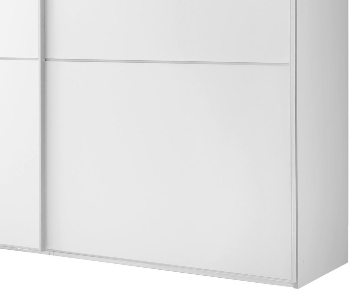 Ormar S Kliznim Vratima Includo - bijela/boje aluminija, Moderno (200/222/68cm) - Premium Living