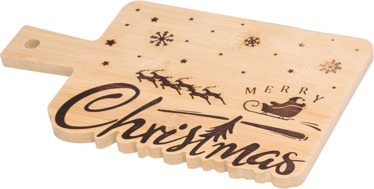 Daska Za Serviranje Xmas Time - prirodne boje, Basics, drvo (14/22cm)