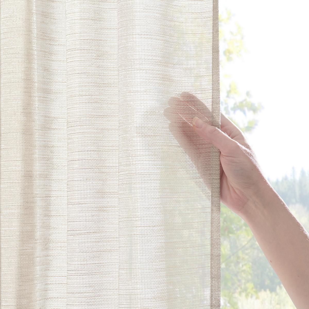 Draperie prefabricată Eva - bej, Romantik / Landhaus, textil (140/255cm) - Premium Living