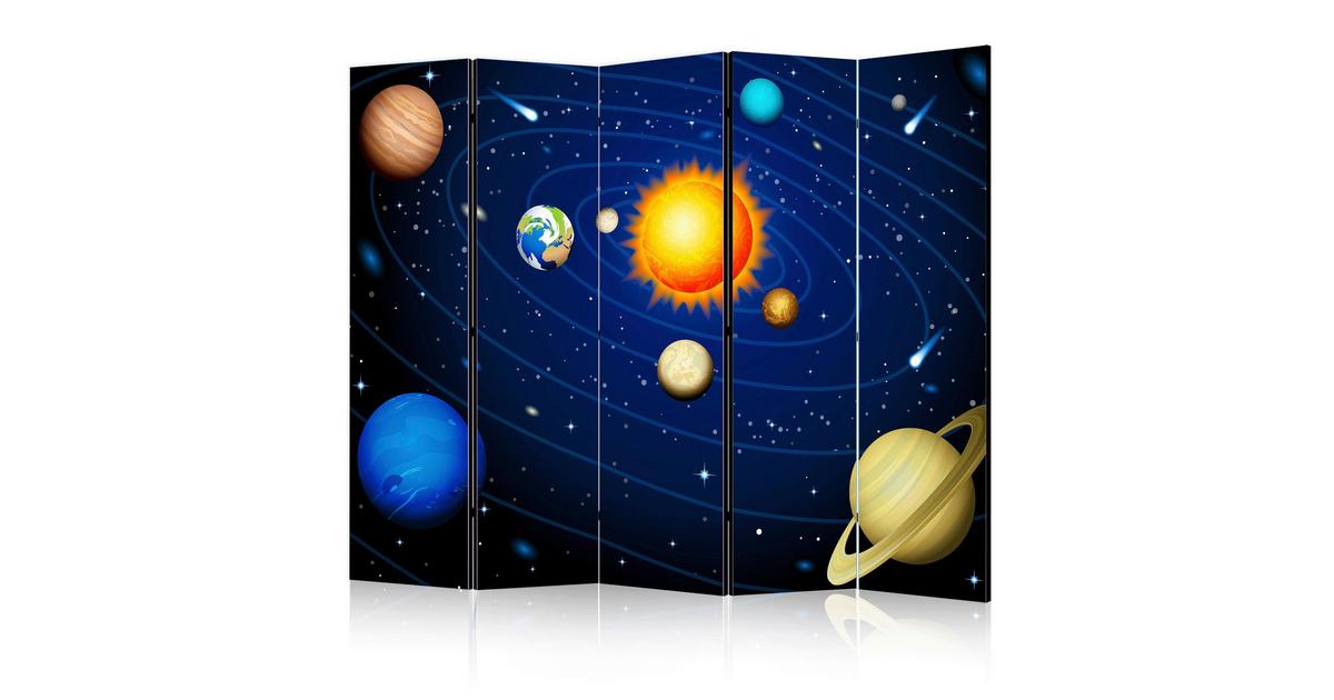 Paravan Solar System I, 5-Delni, Dvostranski spletno naročilo mömax