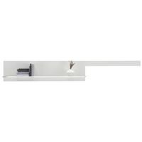 Wandboard in Weiß - Weiß, MODERN, Holzwerkstoff (246/35/20cm) - Premium Living