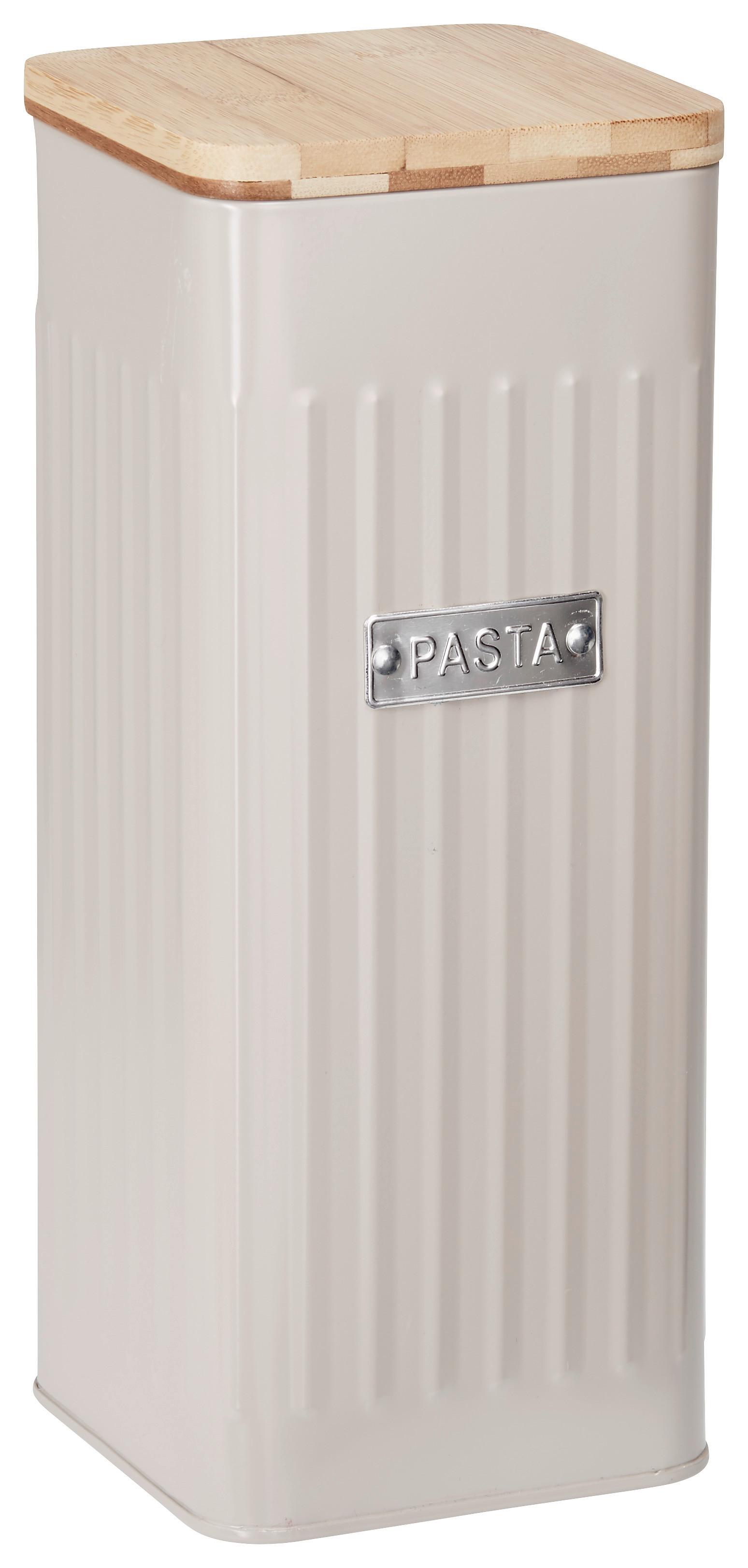Doboz Tetővel Cosima - taupe, Modern, fa/fém (11/11/28cm) - Zandiara