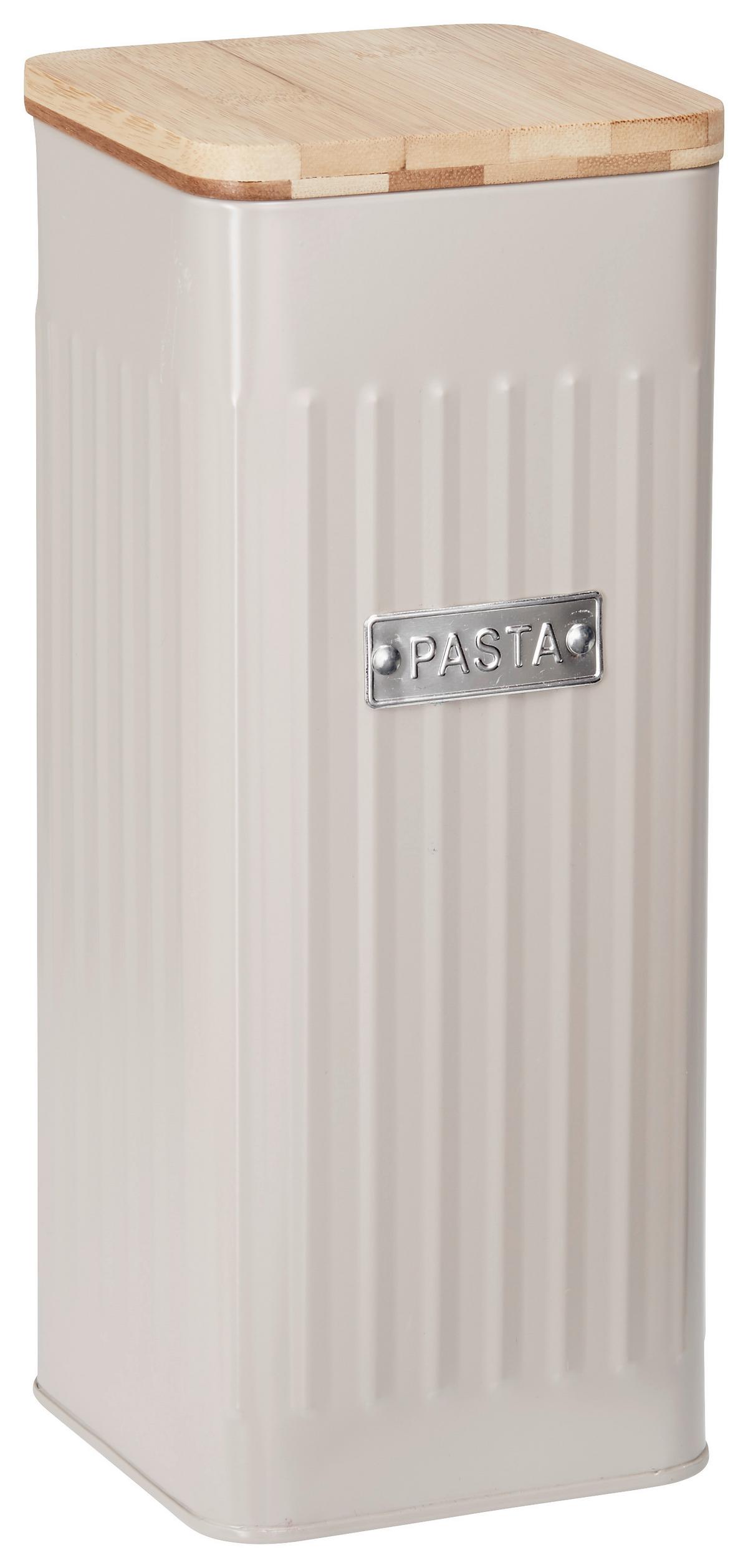 Doboz Tetővel Cosima - taupe, Modern, fa/fém (11/11/28cm) - Zandiara
