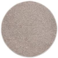 tapis tissé à plat in Beige Ø ca. 80cm - beige, Konventionell, textile (80cm) - Modern Living