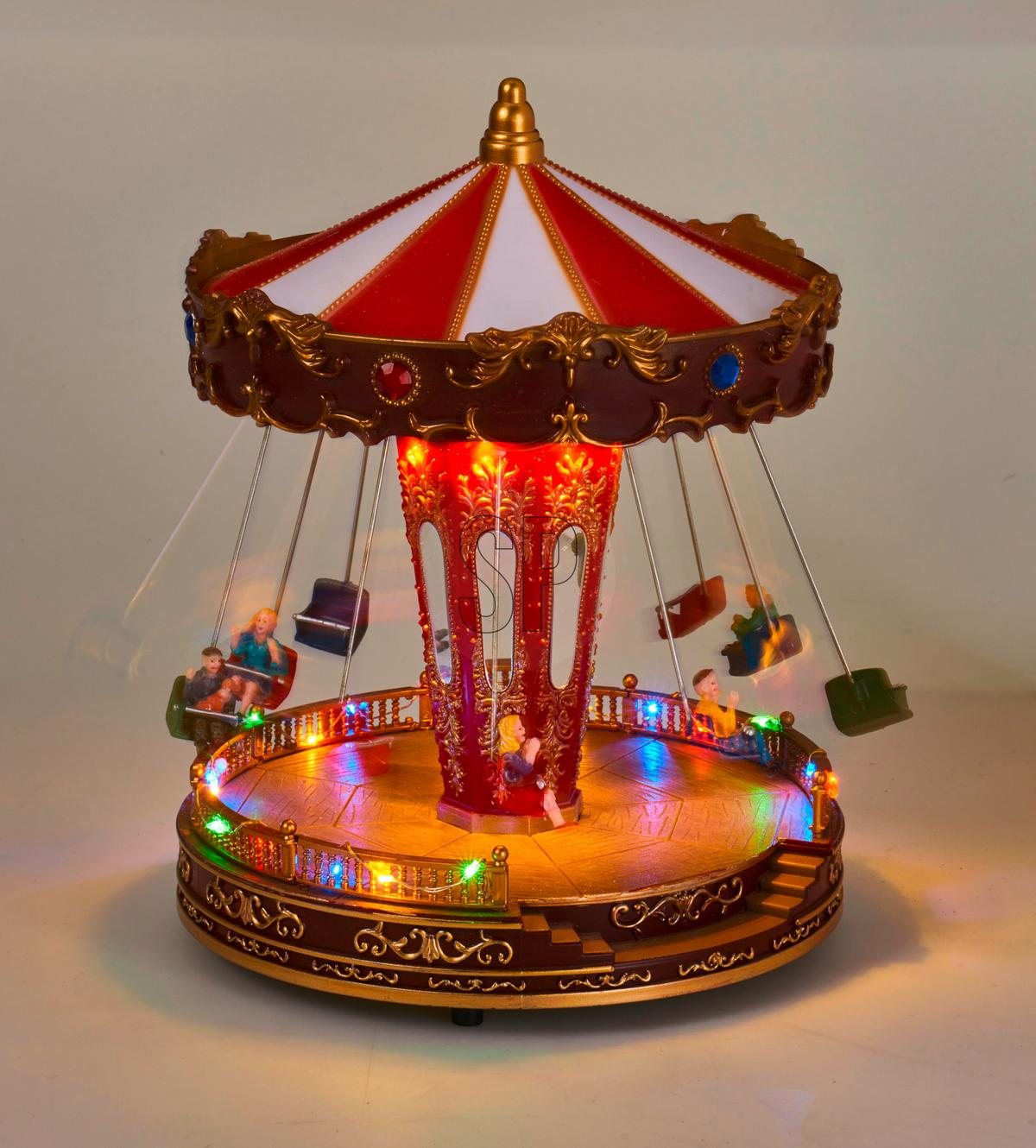 FIGURKA ŚWIĄTECZNA LED ABG102190 / CLASSIC CHRISTMAS - Basics (21/21/27cm)