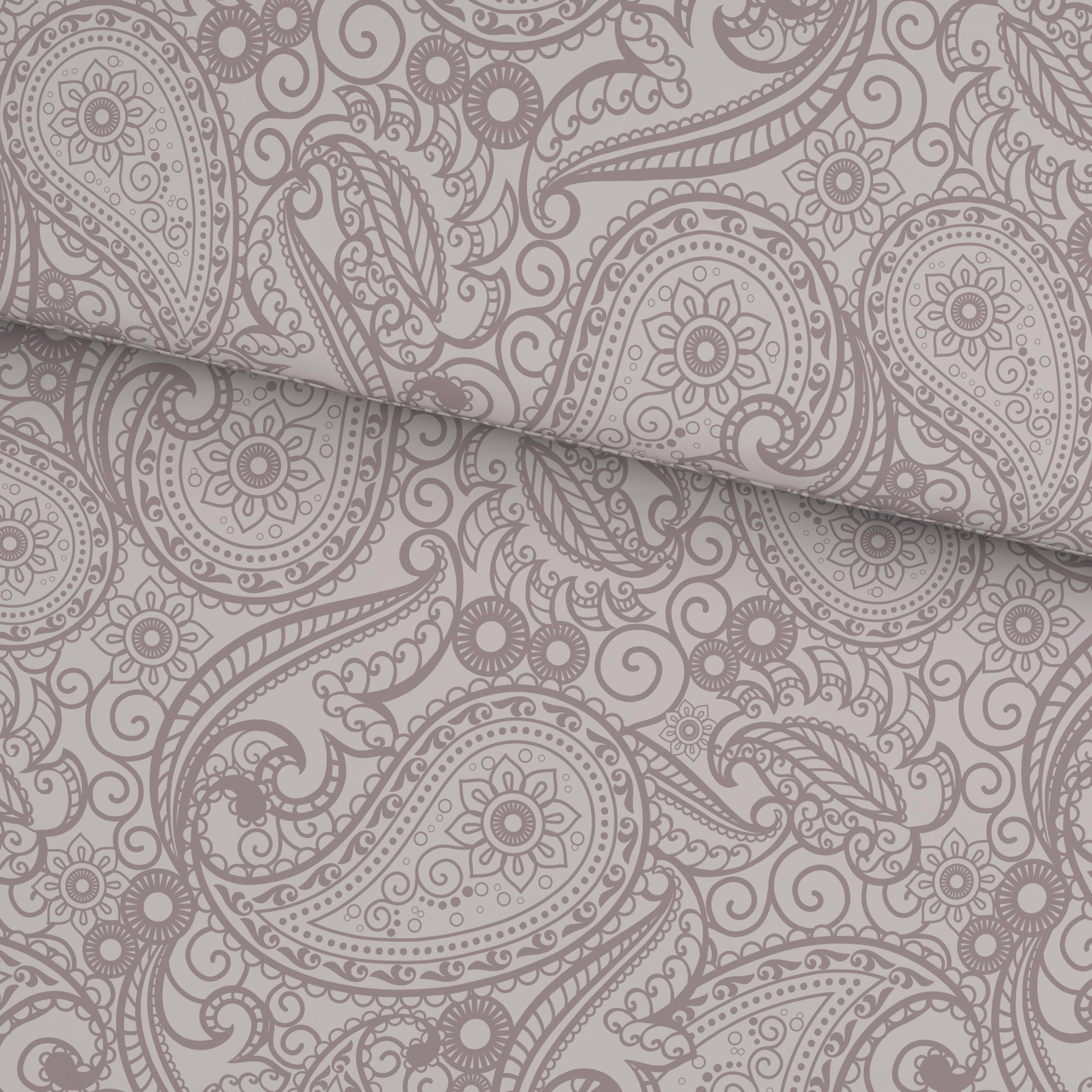 Bettwäsche Paisley Altrosa ca. 135x200cm - Altrosa, Textil (135/200cm) - Mömax