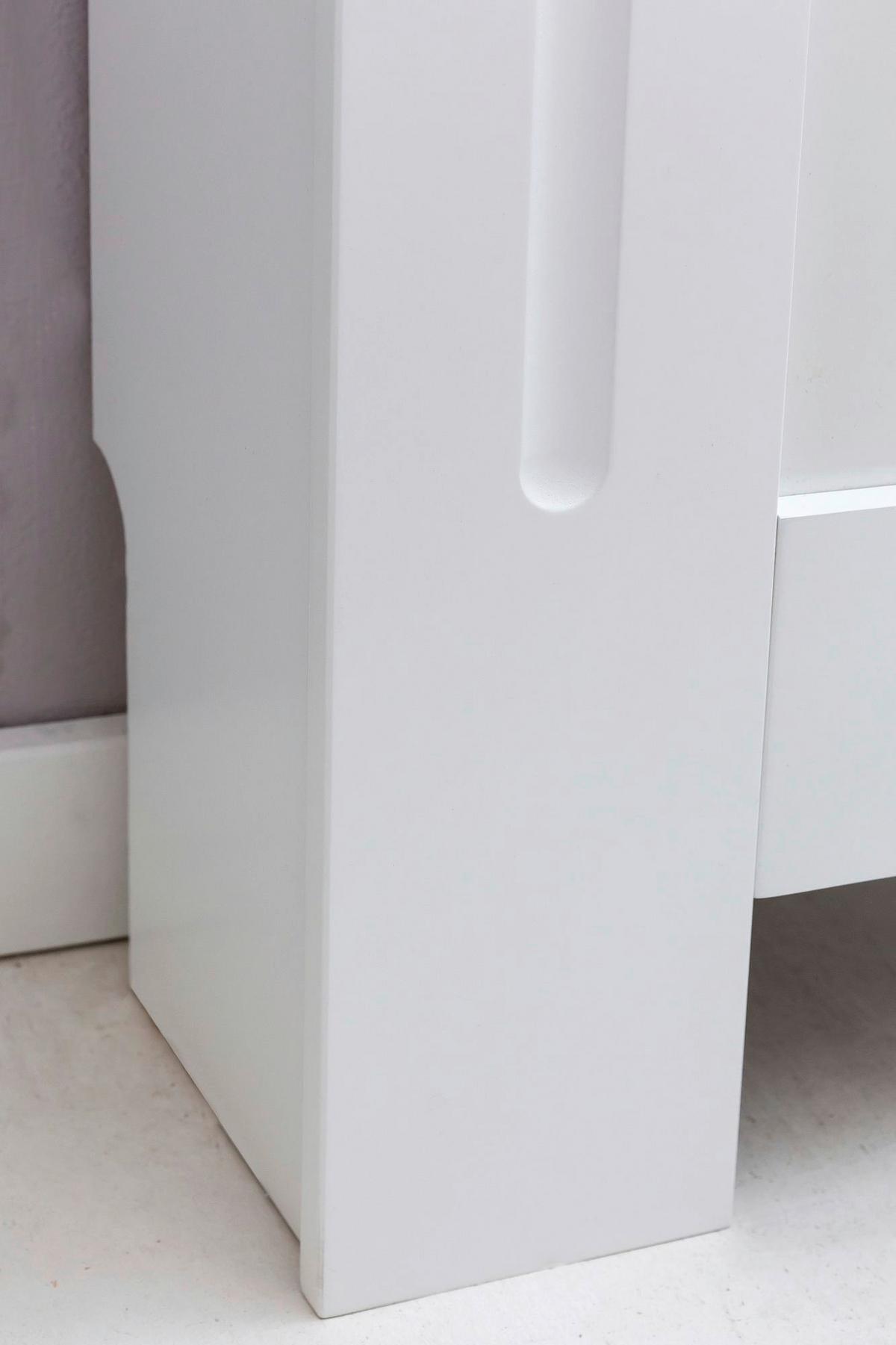 Stenska Dekoracija Wohnling - bela, Moderno, leseni material (152/83/19cm) - MID.YOU