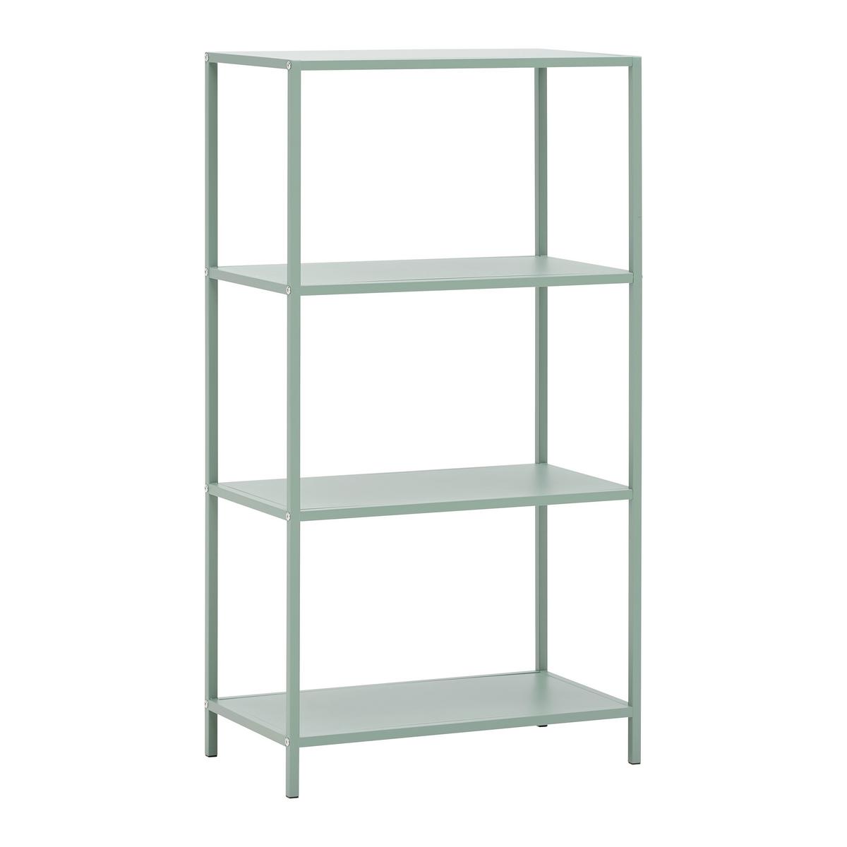 Regal Havanna Grün - Grün, MODERN, Holzwerkstoff/Metall (60/113/33cm) - Mömax