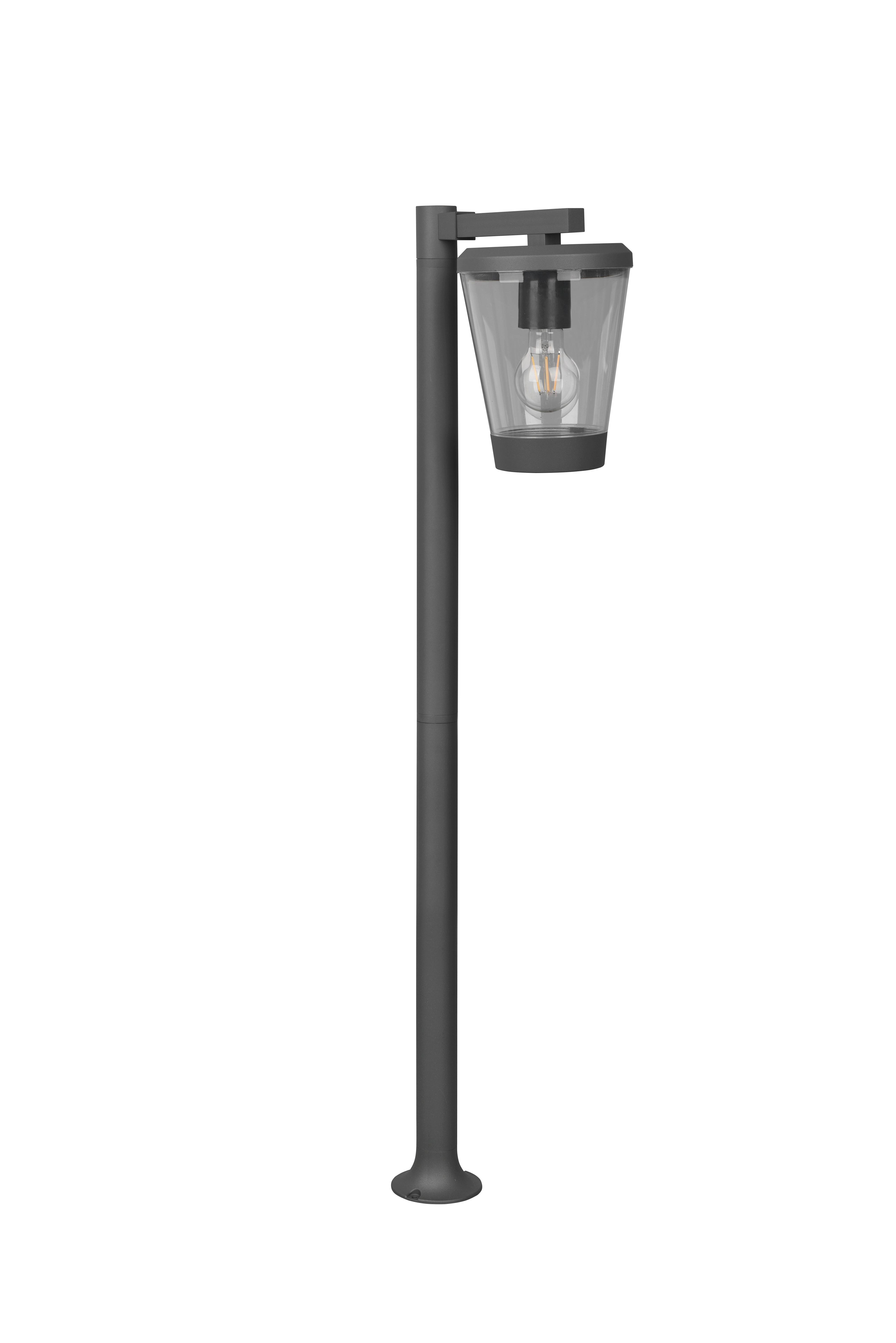 Außenstehleuchte Cavado in Anthrazit max. 40 Watt - Anthrazit, Basics, Kunststoff/Metall (16/100/27cm) - Trio Leuchten