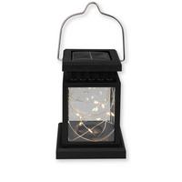 Solarleuchte Marge In Schwarz - Schwarz, Modern, Kunststoff (8,8/8,8/21cm) - Modern Living