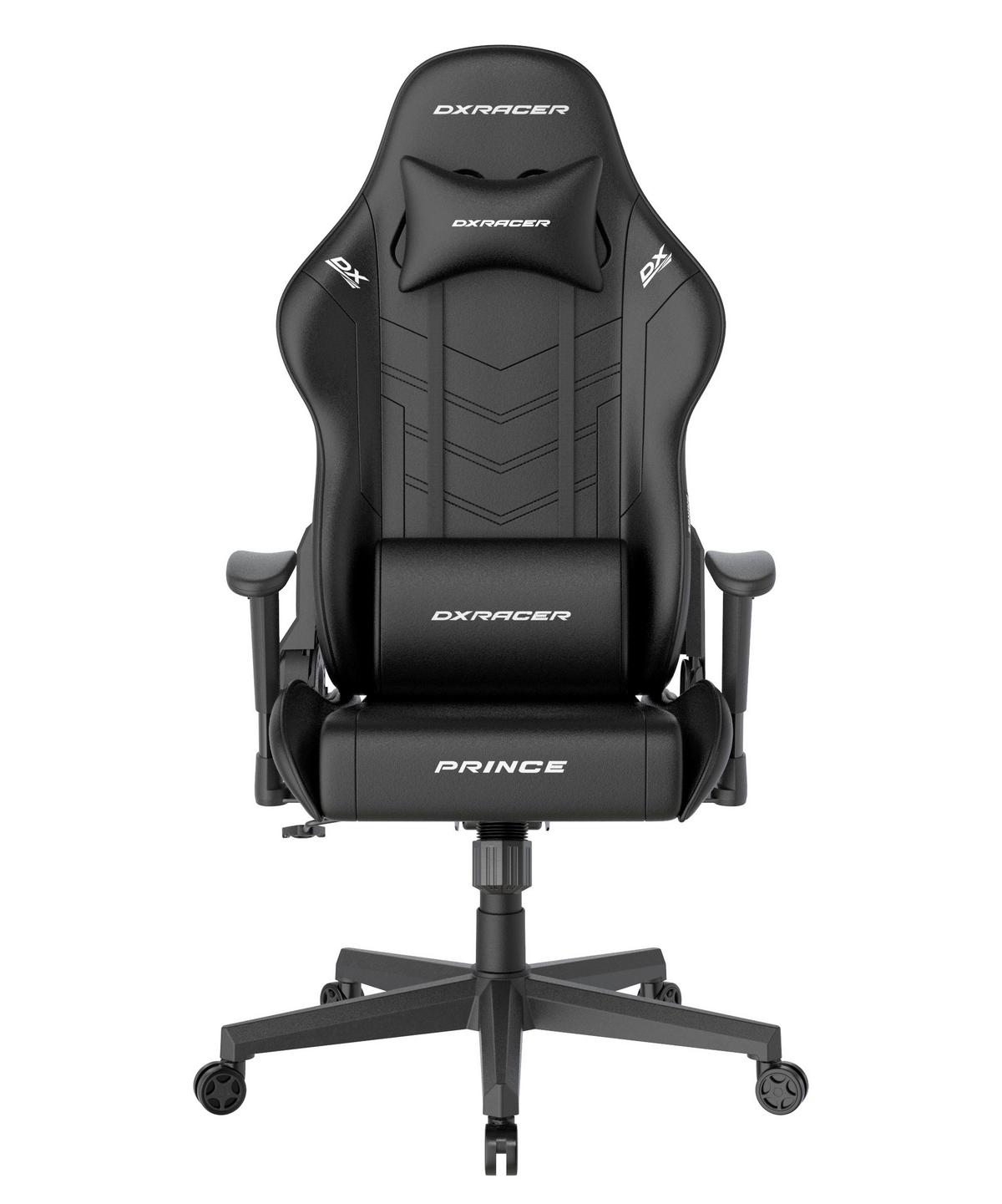 Gamingstuhl Prince Schwarz - Schwarz, KONVENTIONELL, Kunststoff/Textil (70/132/70cm) - Dxracer