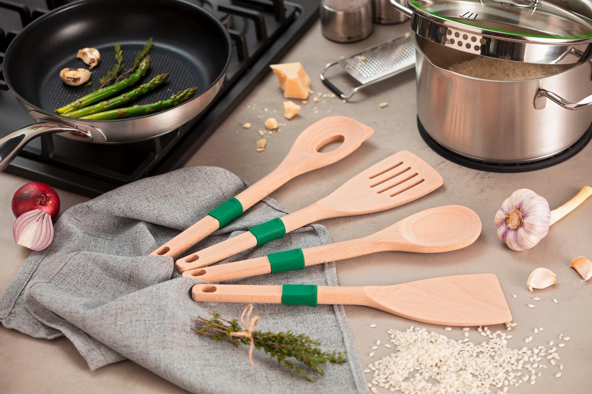 Oală pentru carne Munich 3L - culoare inox, Konventionell, sticlă/metal (20cm) - Chefkoch+Fackelmann