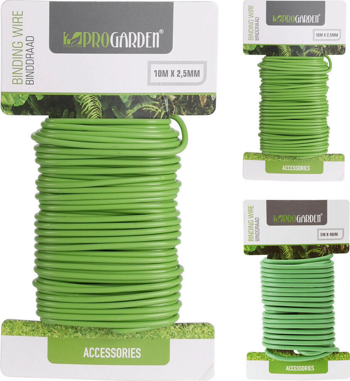 Kötöződrót Progarden - zöld, fém