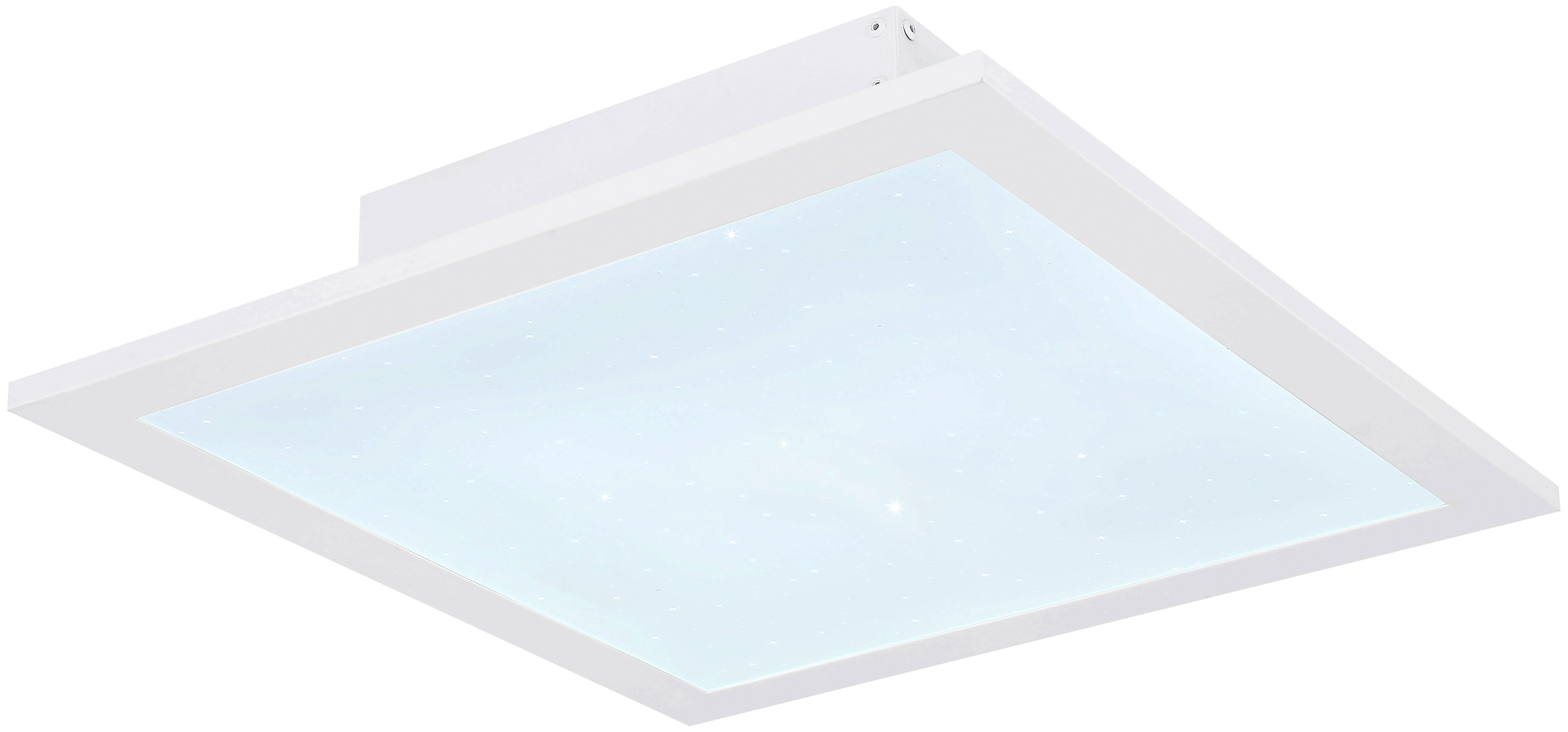 LED-Deckenleuchte Seron max. 14,4 Watt - Weiß, KONVENTIONELL, Kunststoff/Metall (30/30/6cm) - Modern Living