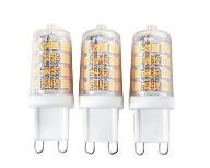 LED-Leuchtmittel Damian max. 4,5 Watt - Weiss/Transparent, Konventionell, Kunststoff (1,5/5,7cm) - Mömax