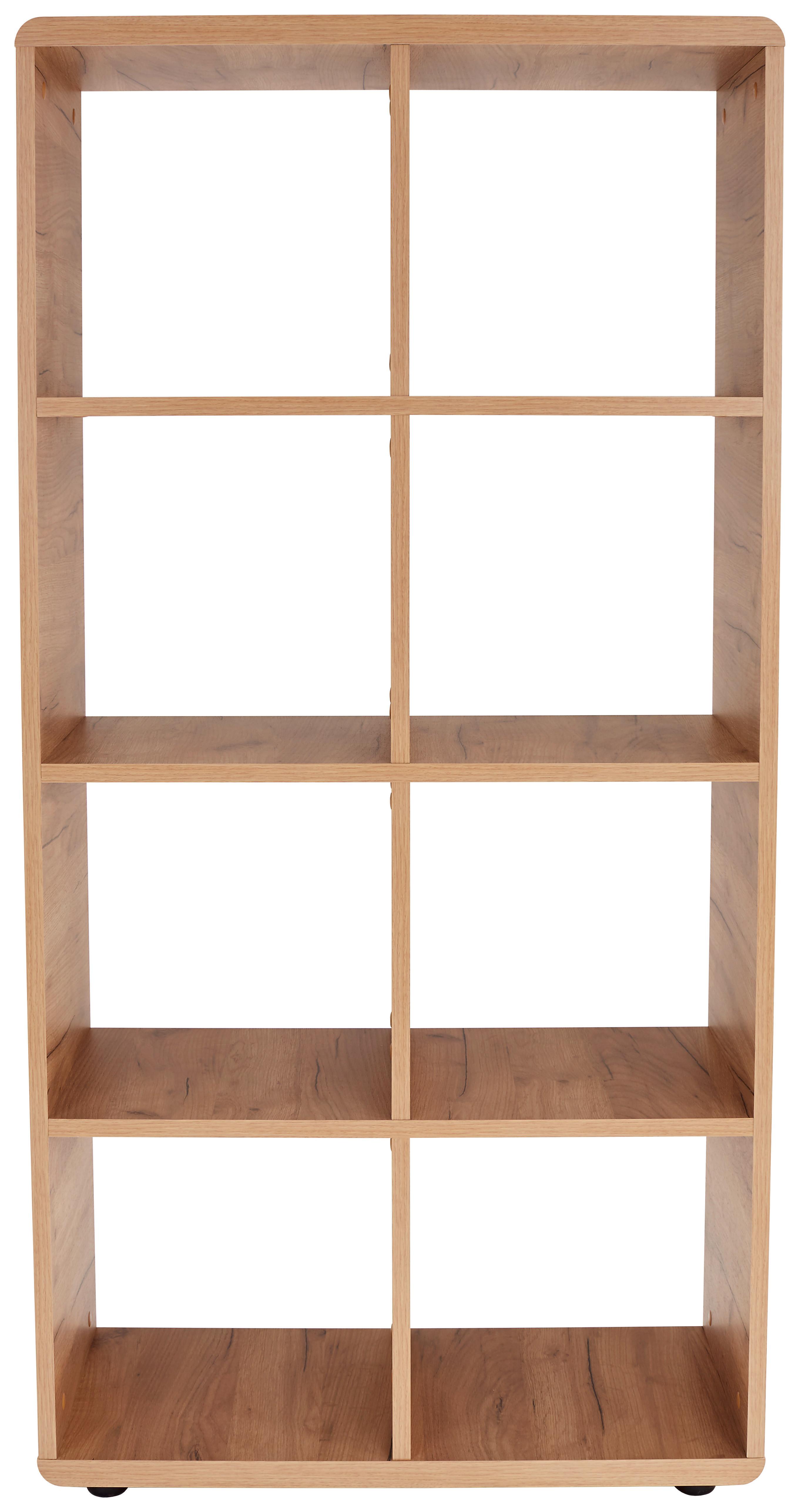 Etajeră Fontana FTR01 - culoare lemn stejar, Modern, material pe bază de lemn (73,2/145/35cm) - Modern Living
