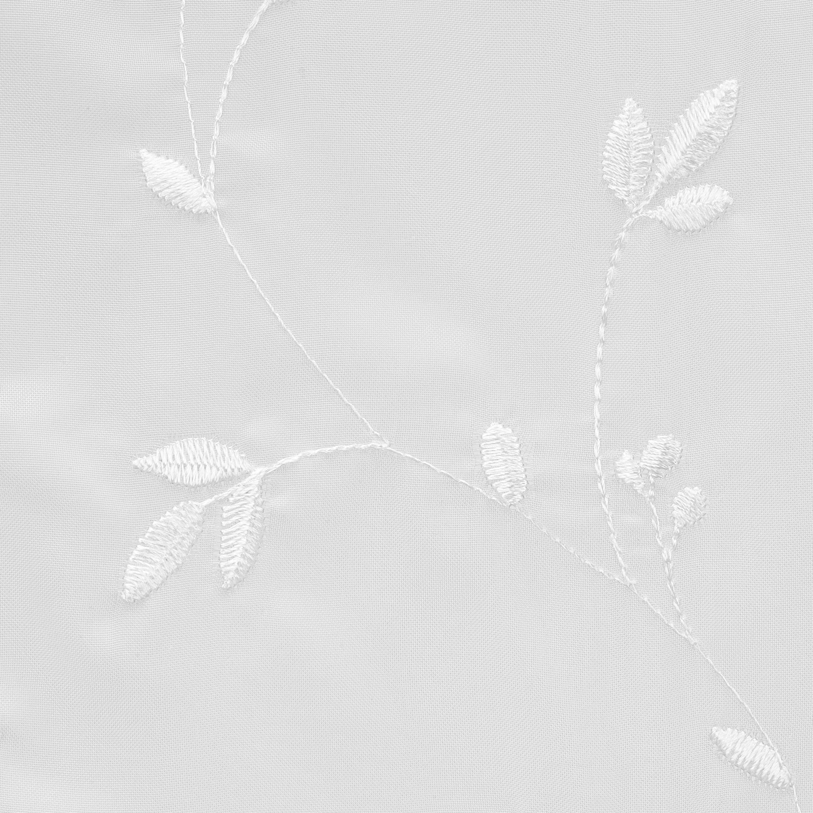 Bändchenrollo Romantic in Weiß ca. 60x140cm - Weiß, ROMANTIK / LANDHAUS, Textil (60/140cm) - Modern Living
