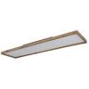 LED-Deckenleuchte Cinderella in Naturfarben max. 36 Watt - Opal/Naturfarben, Natur, Holzwerkstoff/Kunststoff (120/30/8,5cm) - Globo