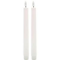 Stabkerze Rina Weiss, 2er Set - Weiss (2,2/22cm) - Mömax
