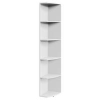 REGAŁ KOŃCOWY MULTIRAUMKONZEPT - biały, Konventionell, materiał drewnopochodny (30/185/38cm) - Xora