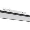 LED-TAKLAMPA JUO - vit/svart, Modern, metall/plast (80/20/6,5cm) - Mömax