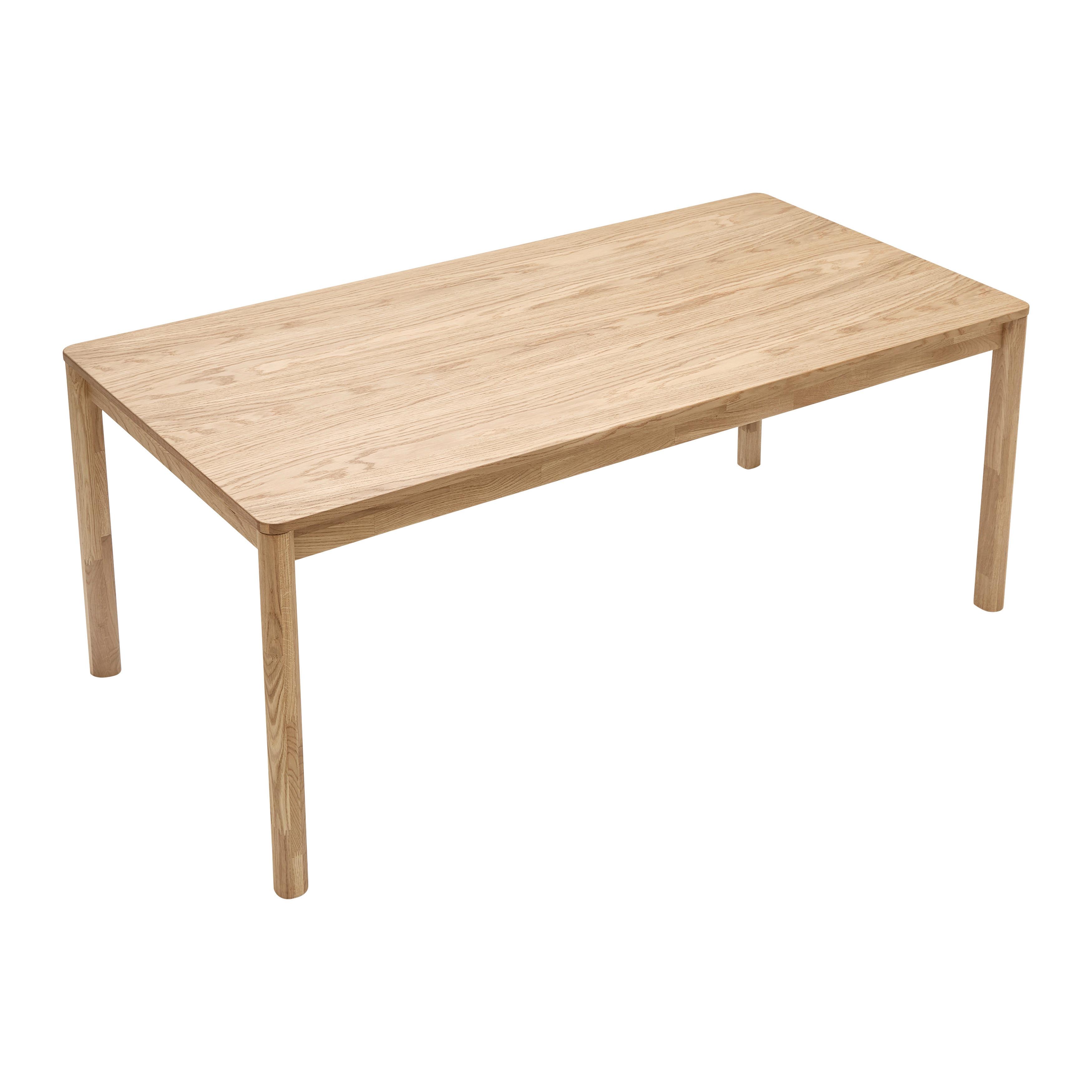 MATBORD LUND - naturfärgad, Modern, trä (140/80/76cm) - Mömax