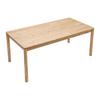 MATBORD LUND - naturfärgad, Modern, trä (140/80/76cm) - Mömax
