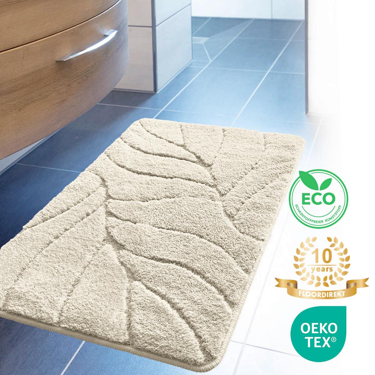 MATA ŁAZIENKOWA MARIS - kość słoniowa, Basics, tkanina (40/60cm) - Floordirekt