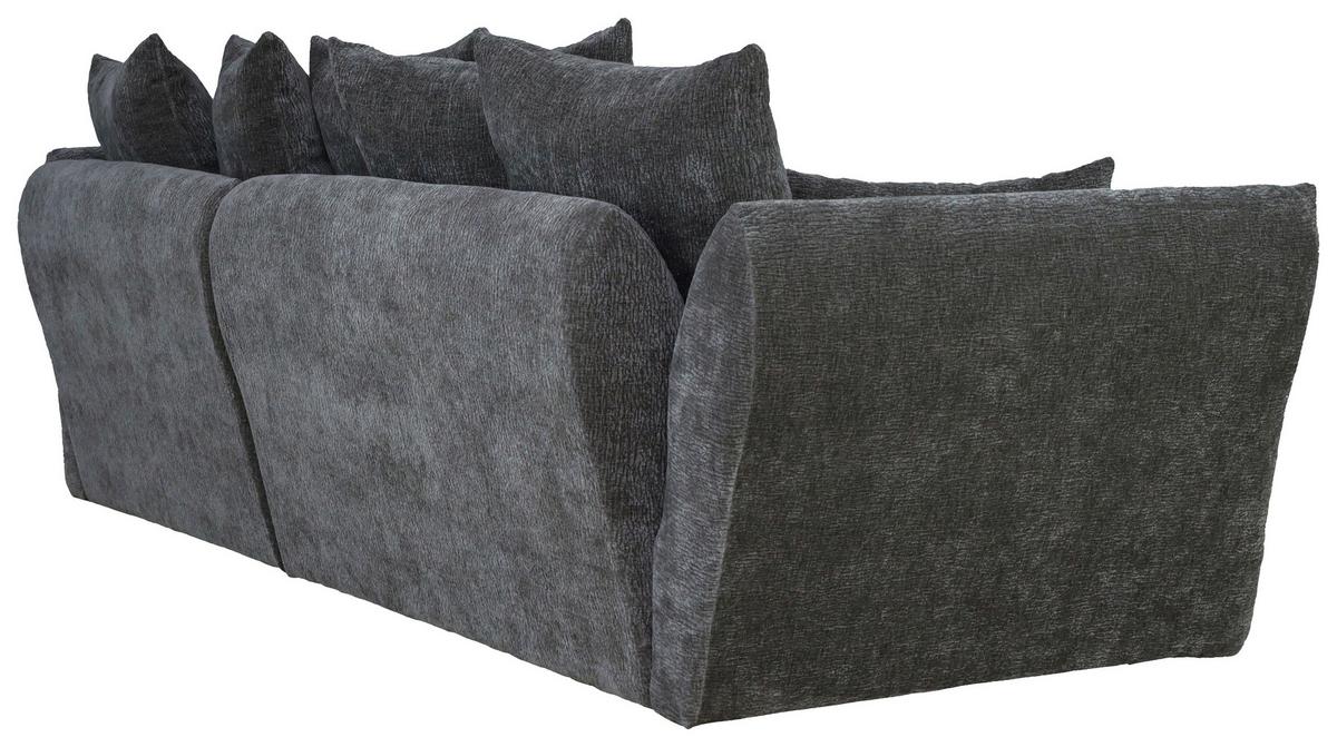 Kutna Garnitura Cammellio - boje grafita/crna, Moderno, tekstil (296/189cm) - Mömax