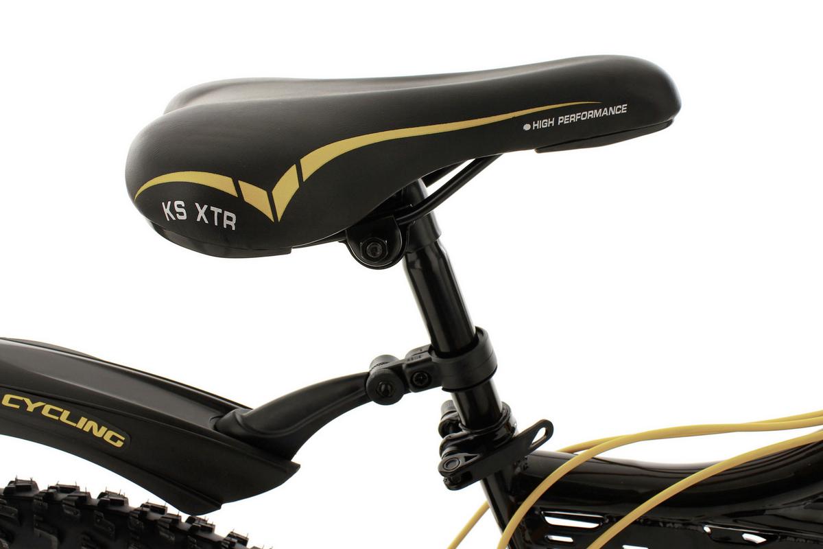 KINDERFAHRRAD MTB Fully 24" Bliss RH 38cm - Gelb/Schwarz, Basics, Metall (180/70/80cm) - Atrigo