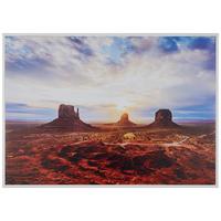 Vászonkép Kb. 50/70cm Liam - többszínű/fehér, műanyag/faalapú anyag (70/50cm) - Modern Living