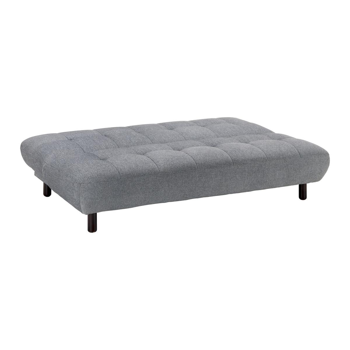 Canapea extensibila CAMILLA - gri deschis, Modern, textil (186/90/106cm) - Bessagi Home