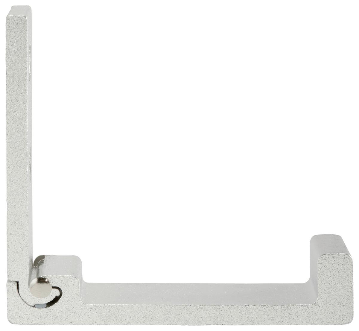 Garderobenhaken Max aus Metall - Silberfarben, Metall (3/8/2cm) - Mömax