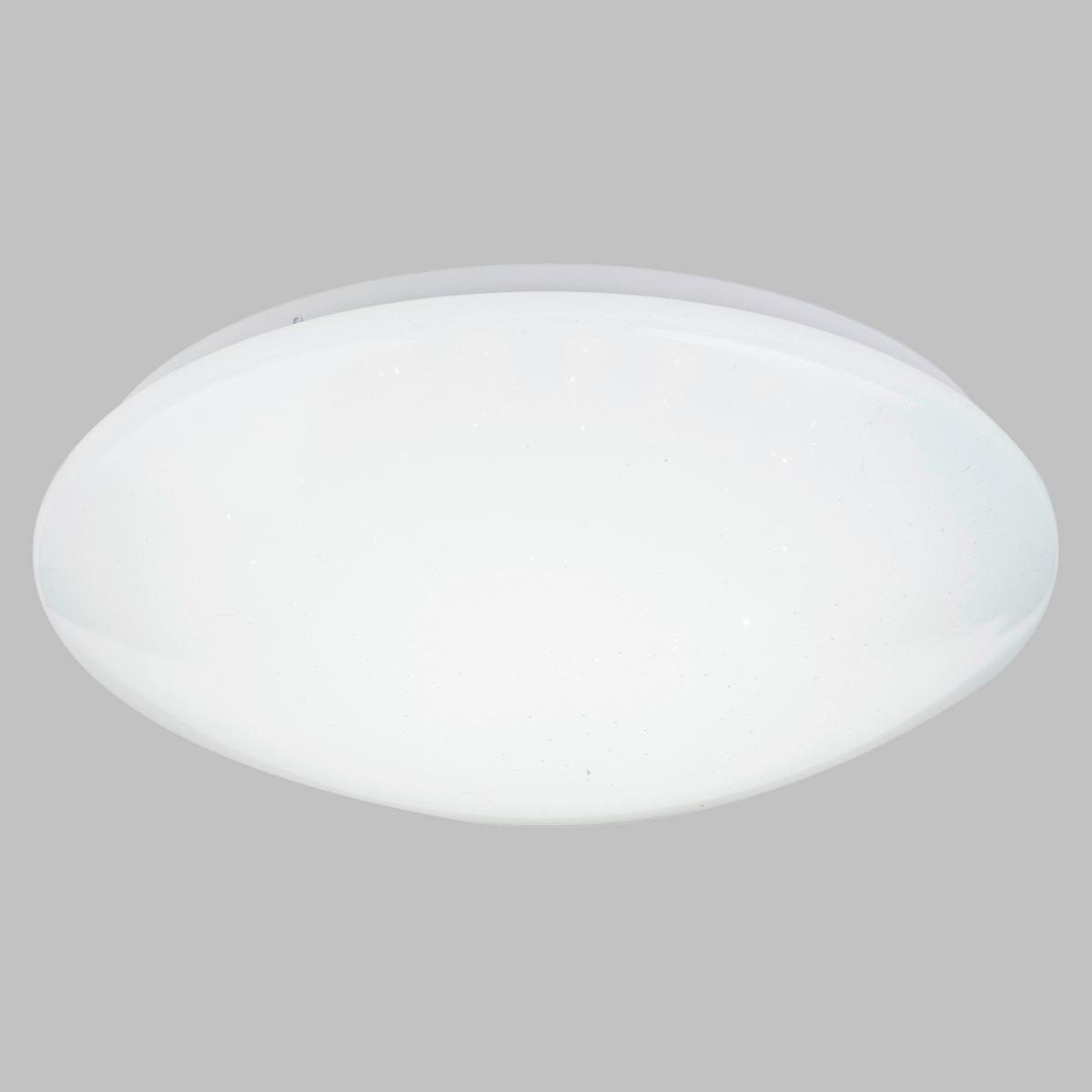 Stropna Led-svetilka Hally, S Sijalko - bela/opal, Basics, kovina/umetna masa (39/11cm) - Globo