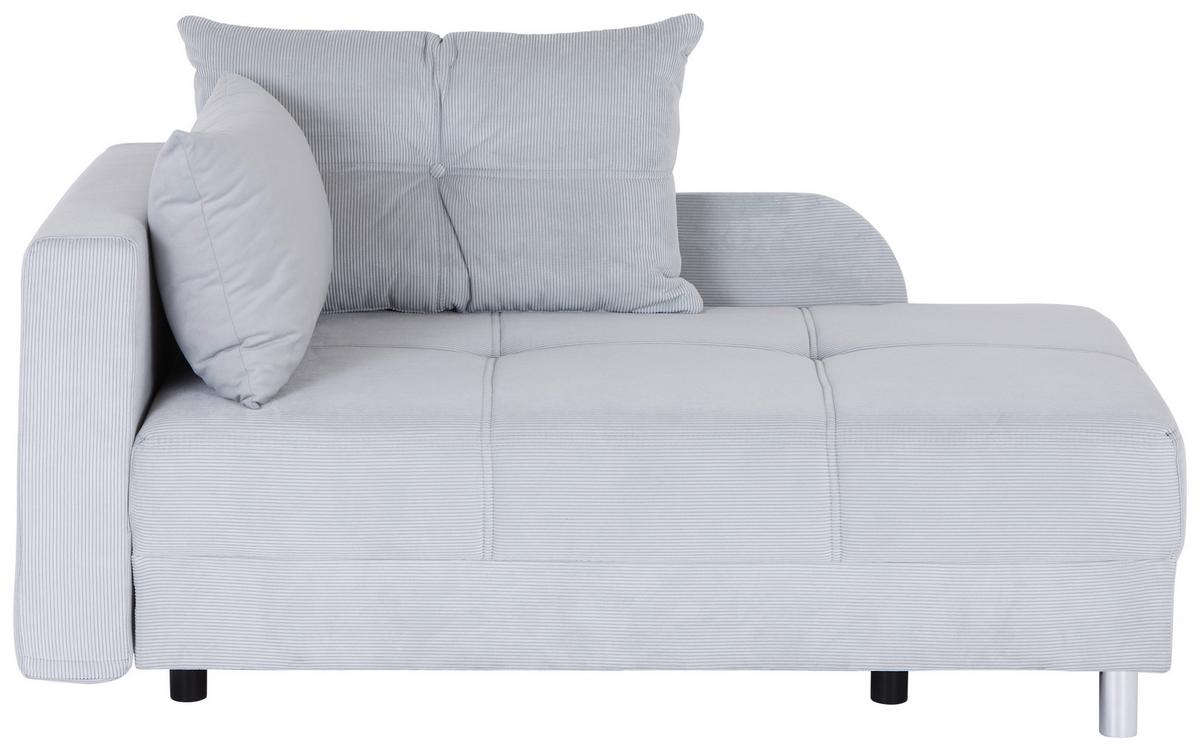 Recamier NOVA - gri deschis, Basics, lemn/textil (82/66-82/145cm) - Mömax