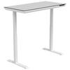 SKRIVBORD HARRY - vit, Modern, metall/trämaterial (120/72-120/60cm) - Mömax