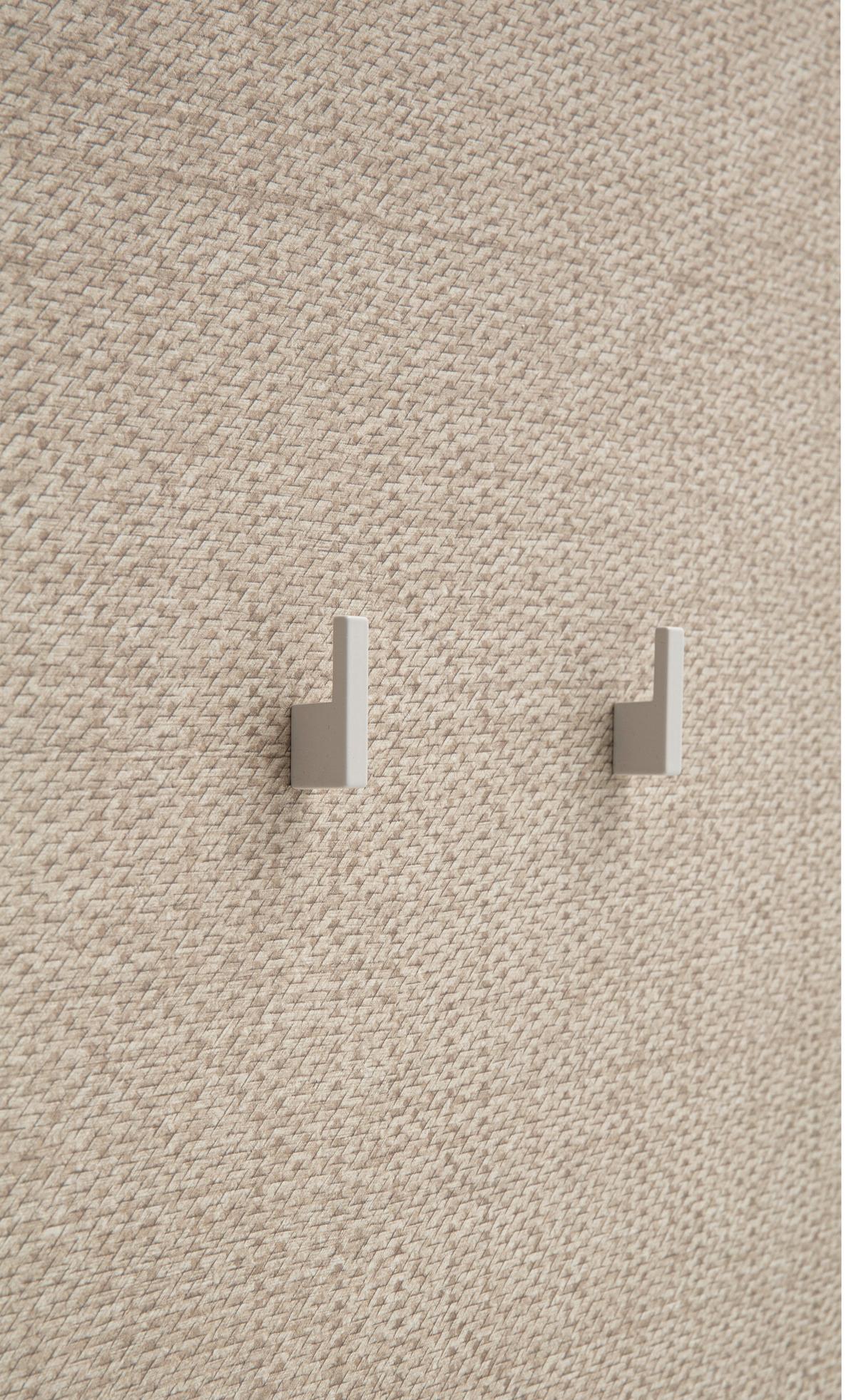 Garderobni Panel Edno, Bež - bež, Design, leseni material (50/110,6/20,9cm) - MID.YOU