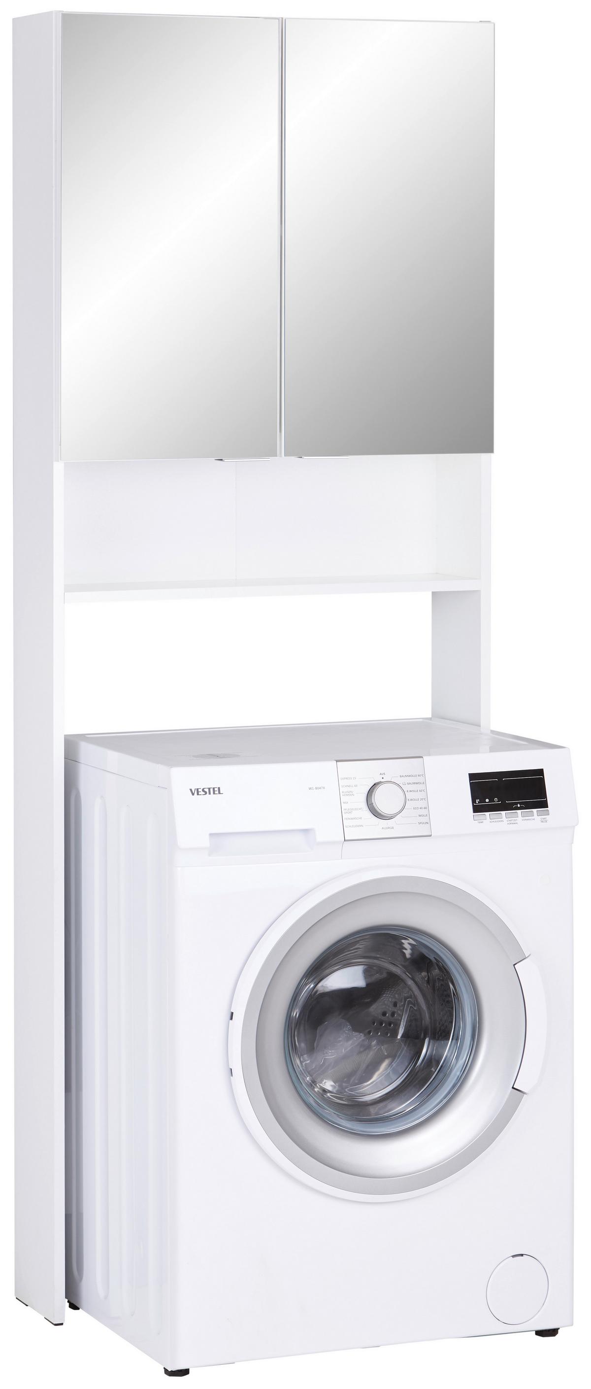 Etajeră MX 177 - VERONA VR 12 - alb, Konventionell, material pe bază de lemn (68/189/20cm)